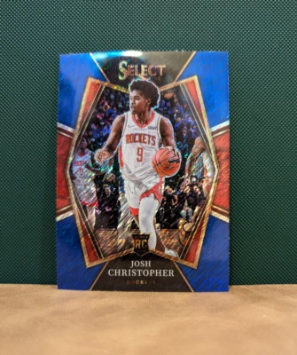 2021-22 Panini Select #133 Josh Christopher Blue Shimmer Prizms - Image 1 of 2