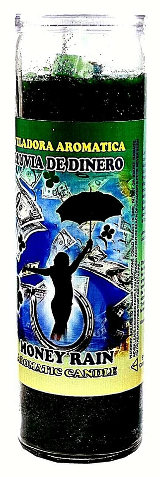 CANDLE COCKTAIL AROMATIC MONEY RAIN - LLUVIA DE DINERO  - Image 1 of 1