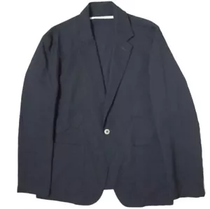 JOURNAL STANDARD TRISECT-2 ROYAL LINECO NARROW 1B JACKET tailored jacket L Navy - Picture 1 of 8