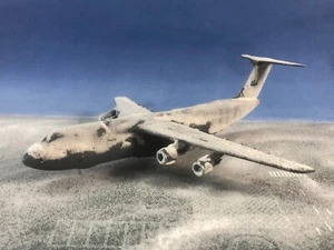 USAF STEWART 137TH C-5A GALAXY Plane 1:400 Diecast Snow Diorama 55780X - Picture 1 of 7