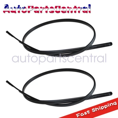 2 x Roof Drip Moulding Left & Right Side fit for Toyota 2007-11 Yaris Sedan US - Image 1 of 4
