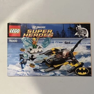 Lego 76000 ARTIC BATMAN vs MR FREEZE AQUAMAN ON ICE INSTRUCTIONS ONLY - Picture 1 of 2