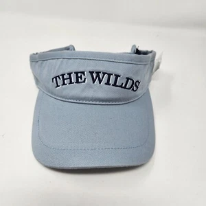 NWT THE WILDS CC Country Club VISOR gray One Size Adjustable Curved Bill - Picture 1 of 3
