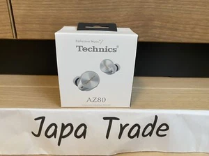 Technics EAH-AZ80 Silver Completely Wireless Earphones Bluetooth Noise Canceling - Picture 1 of 10