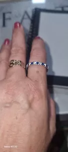 Sterling Silver Ring Size 9 - Picture 1 of 3