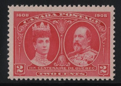 #97 Tercentenary 1c Canada mint never hinged well centered cv $150 - Image 1 of 2