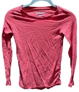 Hanes Girl's Long Sleeve T-Shirt Medium - Picture 1 of 2