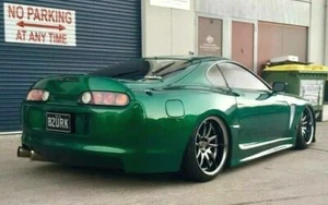 AodHan DS02 19x11 5x114.3 +22 Wheels Deep Dish Black Vacuum 19 Inch Rims Set 4 - Picture 1 of 6