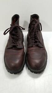 Alden New England Brown Leather Boots Men's 12