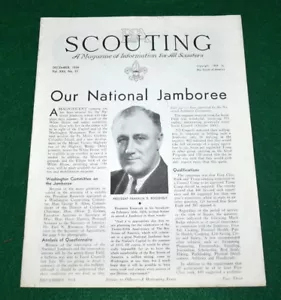 VIMTAGE BOY SCOUT - REVISTA SCOUTING 1934 - DICIEMBRE - Imagen 1 de 2