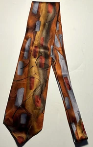 Cravatta J Garcia Cravatta Seta Collezione Trenta Geometrica Multicolore Usata - Foto 1 di 5