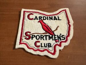 1940’s Cardinal Sportsmen’s Club Felt Patch, Cleveland, OH