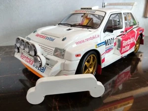 MG Metro 6R4 Historic rallye 2018 Sun Star avec kit rampe de phare ,1/18,neuve - Foto 1 di 11