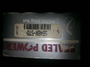 PISTON RINGS SEALED POWER 5848X-STD Part Number : 5848X-STD Old New stock - Picture 1 of 1