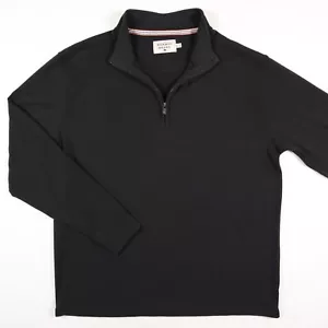 The Normal Brand Black 1/4 Zip Pullover Base Layer Size XL Men's - Picture 1 of 6
