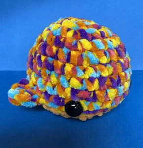 Hand Crocheted Whale Plushie Multi-Colored Crochet New - Picture 1 of 3