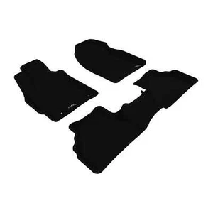 3D MAXpider for MAZDA CX-7 2007-2012 KAGU BLACK R1 R2 Floor Mat- 3PC-3d_L1MZ016 - Picture 1 of 6