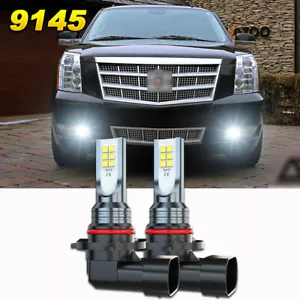 2x Front Fog Light Bulbs Light Fog Lamp for 2007-2014 Cadillac Escalade ESV EXT - Picture 1 of 9