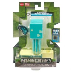 Minecraft Build a Portal Glow Squid 3.5" Action Figure 🚚📦✅ [NEW & SEALED]