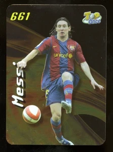2007-08 Mundicromo #661 Lionel Messi Top Once Foil Barcelona Barca 661 - Picture 1 of 2