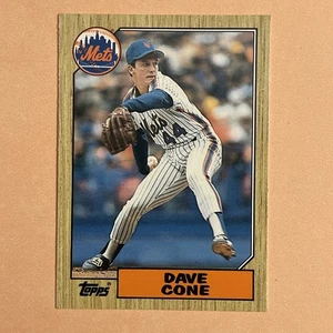1987 Topps negociado - David Cone #24T (RC) - Imagen 1 de 2