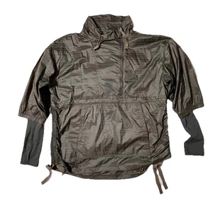 REI Co-op Damen XL olivgrün Ripstop Nylon Wanderjacke Daumenlochbündchen - Bild 1 von 9