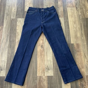 Lee Riders Bootcut Jeans Actual Fit W31 L31  USA  Union Made Vintage 1970s - Picture 1 of 18