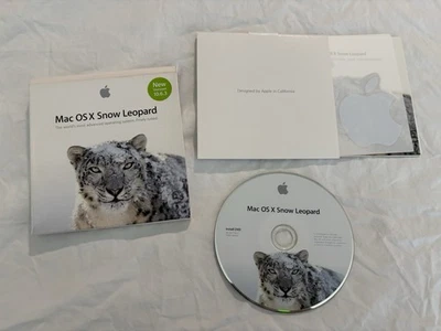 Apple Mac OS X Snow Leopard Ver 10.6.3 Install Disc - GOOD / ORIGINAL - Image 1 of 2