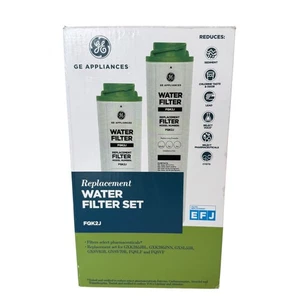 GE Filter Set Under Sink Replacement Water Filter New Sealed Filter (FQK2J) NEW - Picture 1 of 12