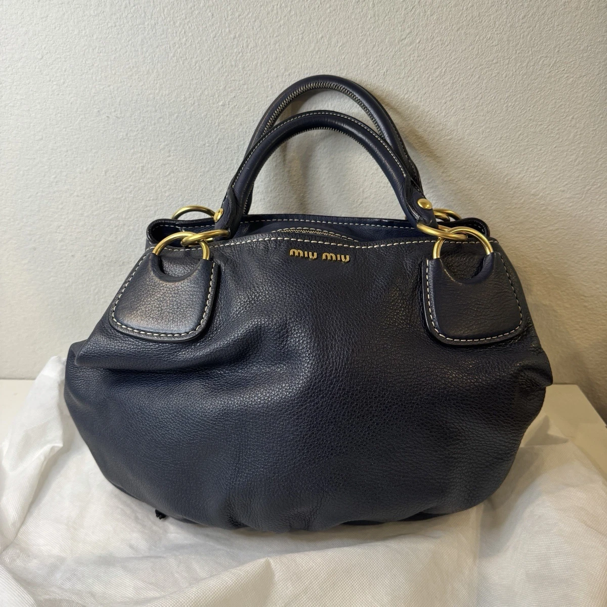 Miu Miu Leather Bags & Handbags for Women for sale | eBay