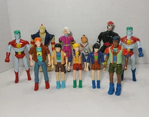 ¡De colección! Lote de 11 figuras de acción Captain Planet Wheeler Gi Linka Duke Nukem LEER - Imagen 1 de 18