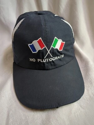 NO PLUTOCRATS Built-In LED Lighted Hat Ball Cap Panther Vision Adjustable Size - Image 1 of 4