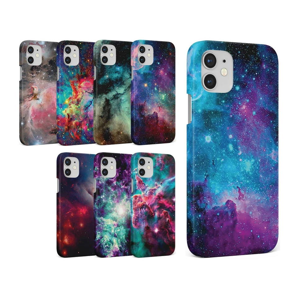 CASE FOR IPHONE 16 15 14 13 12 11 SE PRO MAX HARD PHONE COVER SPACE STARS NEBULA - Image 1 of 1