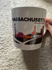 Dunkin Donuts Mug Massachusetts Runs on Dunkin 2012 Coffee Cup Collectible - Picture 1 of 3