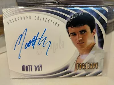 Farscape Through The Wormhole Matt Day as Councilor Tyno A46 Autograph Card 2004 - Image 1 of 2