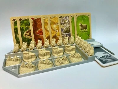 Siedler von Catan Upgrade, Halter und Organizer für Spielmaterial