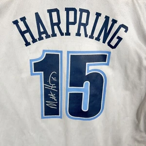 Adidas Autographed Utah Jazz Matt Harpring Jersey Mens XL White - Picture 1 of 7