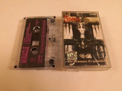 Miracle The Remnants of Humanity Cassette MC Armagedon Mortal Slaughter Hazae - Image 1 of 4