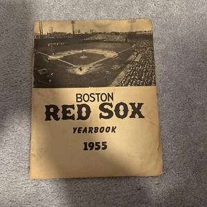 Boston Red Sox Yearbook 1955 Ted Williams - Picture 1 of 2
