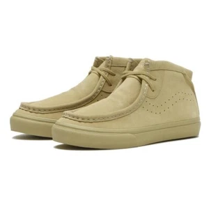 Vans Talladora Gamuza Cuero Alto Natural V396 Beige Arena US4.5-12 con Caja Nuevo - Imagen 1 de 5