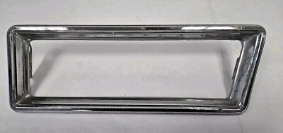 1968 Cadillac Deville Rt Front Chrome Turn Signal Bezel OEM GM 1490832 - Image 1 of 4