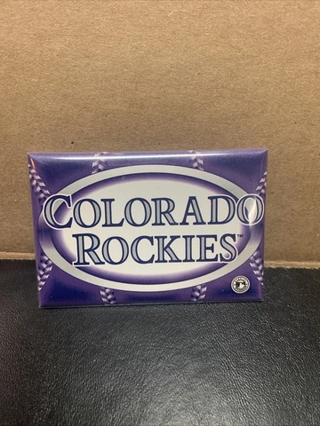 Brand New COLORADO ROCKIES 3x2 Heavy 2 Ounce MAGNET Cover
