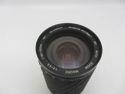 Promaster Spectrum 7 (Tokina) 60-300mm F4-5.6 Nikon AI-S Lens Mirrorless Cameras - Image 1 of 4