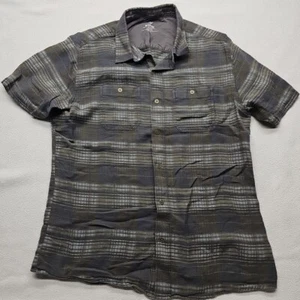 Kuhl Shirt Extra Large Men's Short Sleeve Button-Up Plaid Gorpcore Hiking - Picture 1 of 5