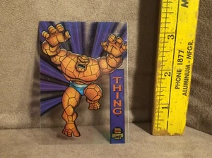 Marvel 1994 Vintage Suspended Animation Card #7 Fantastic Four's The Thing - Bild 1 von 3