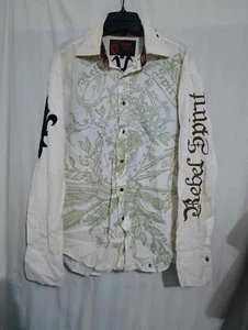 rebel spirit a royal way of life dress shirt   (PJJP) - Picture 1 of 9