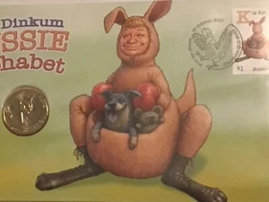 2017 Australian PNC-Letter K Fair Dinkum Aussie Alphabet RAM $1 Coin - Picture 1 of 8