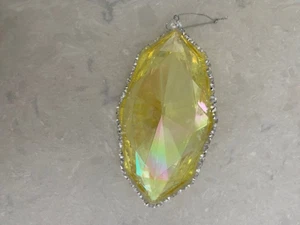 5" Acryl Edel Edelstein Schmuck Ornament - Zitrone - Bild 1 von 2