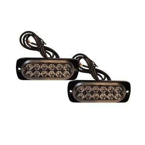 Offroad Racing Blue LED dust warning lamp strobe AASA CAMS CCDA twin pack - Picture 1 of 1