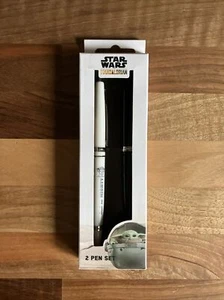 Official Star Wars The Mandalorian 2 Pack Pen Set New Black - Picture 1 of 4